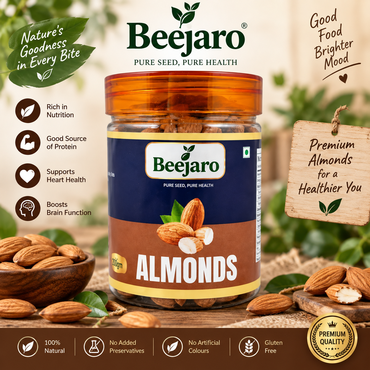 Premium California Almonds