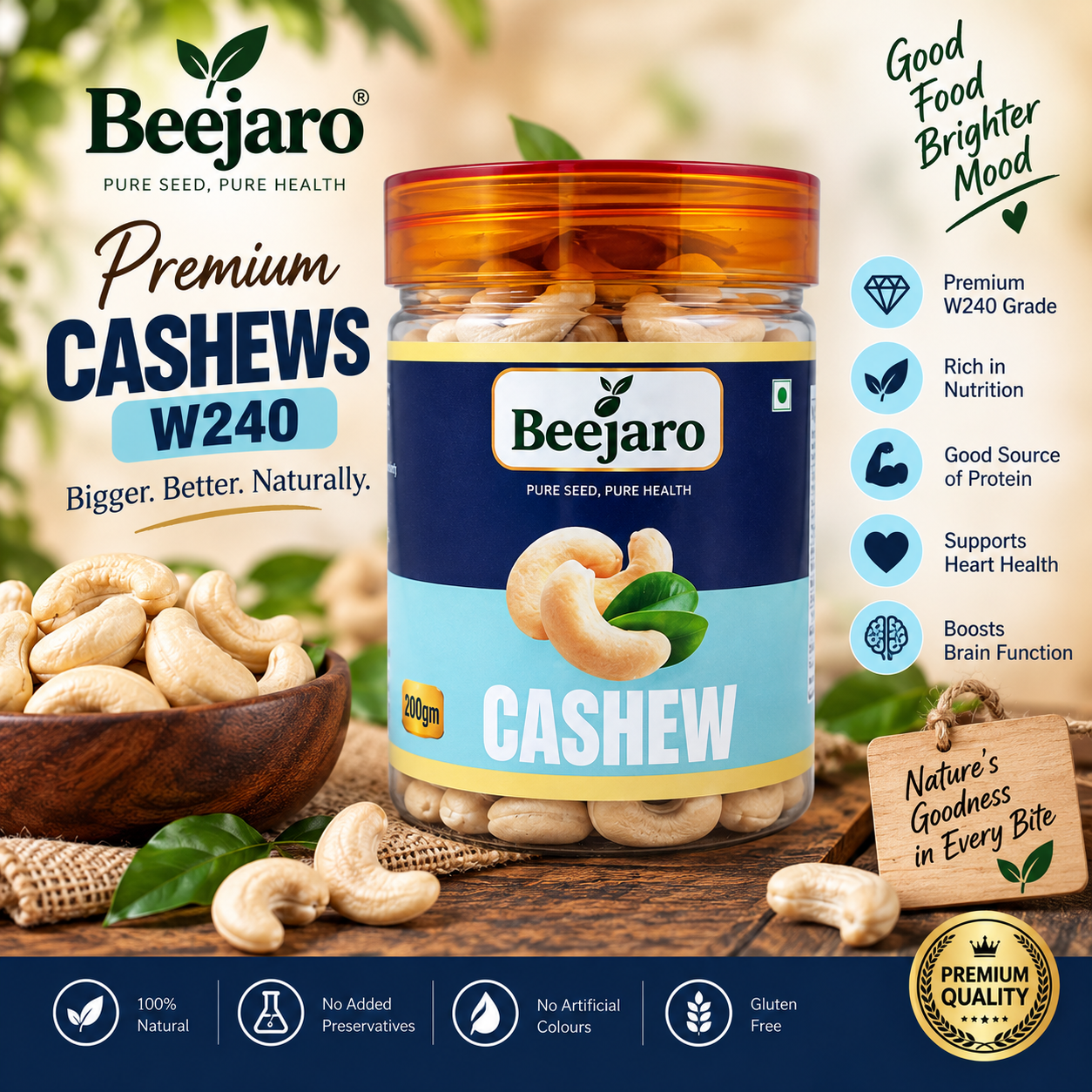 Premium Cashews W240