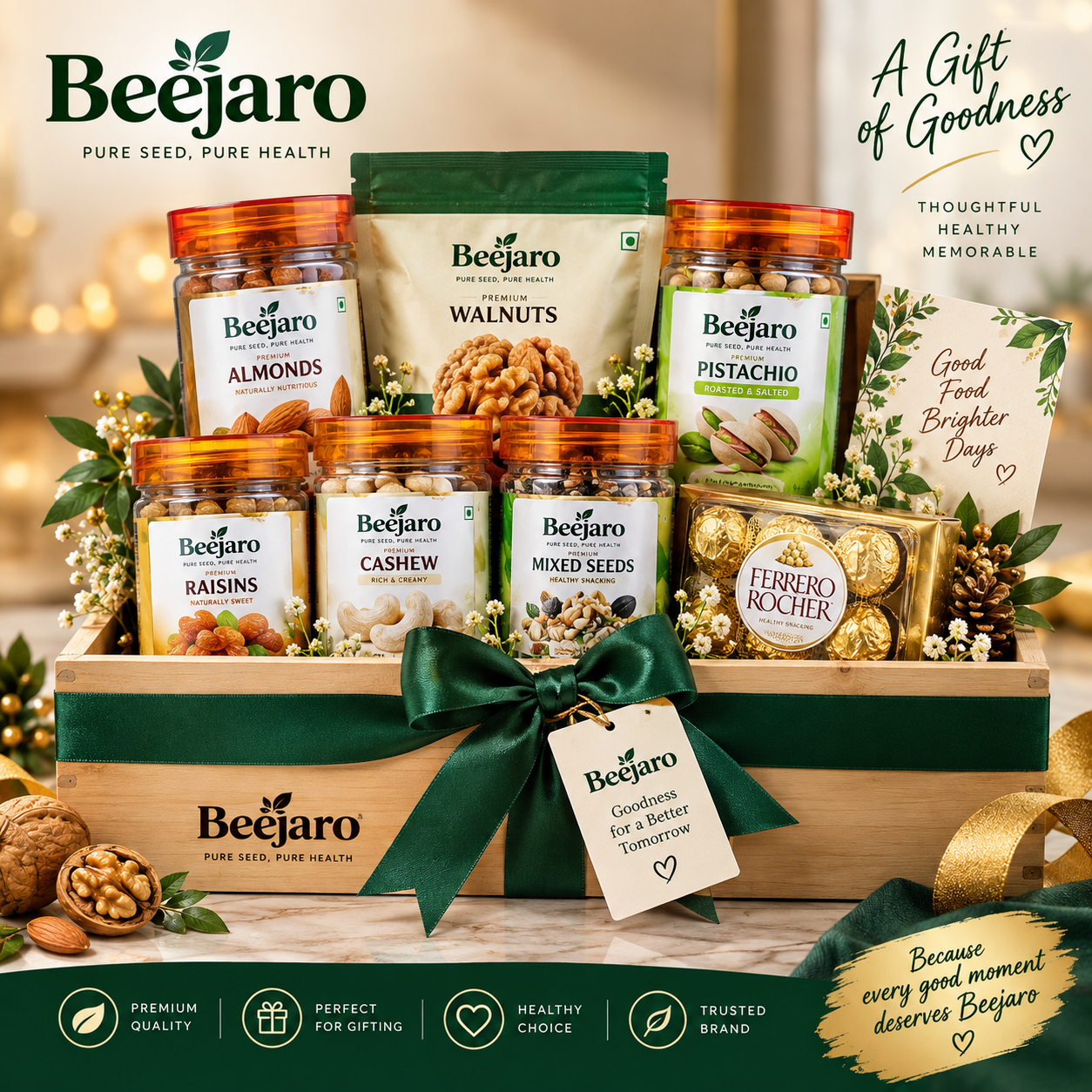 Beejari dry fruits gift hamper